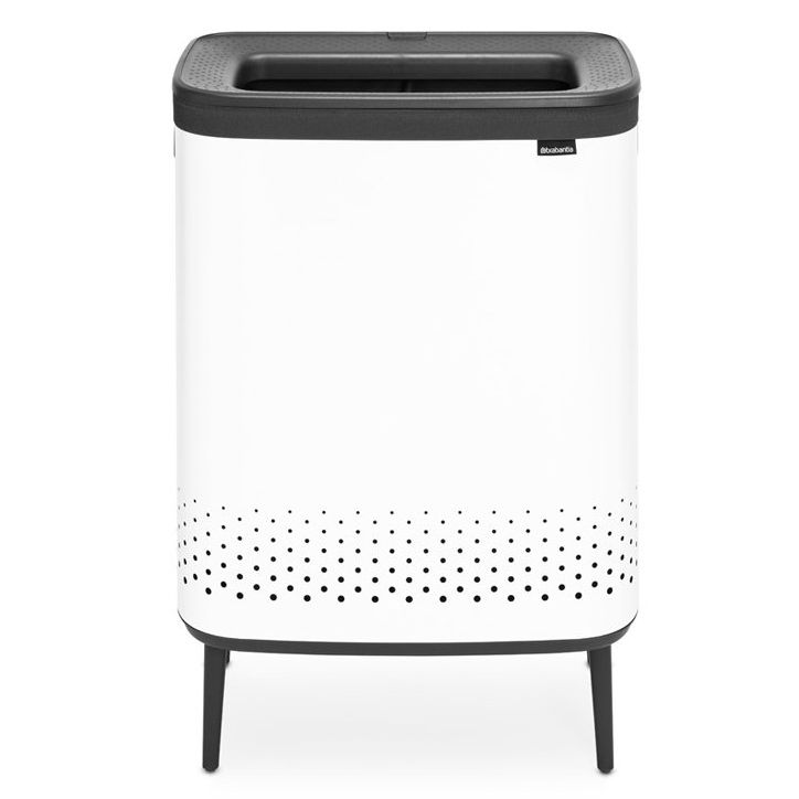 Koš na prádlo Bo Brabantia bílý 2 x 45 l - Brabantia Bo 2 x 45 L, bílá 200540