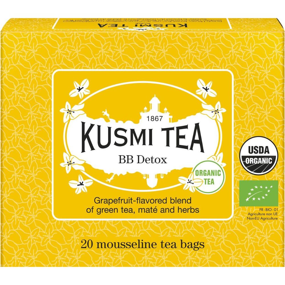 Kusmi Tea Detoxikační čaj BB Detox Kusmi Tea 20 mušelínových sáčků