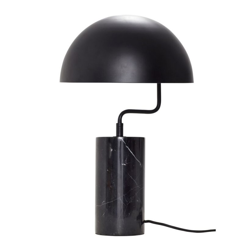 Stolní lampa POISE, černá, Hübsch