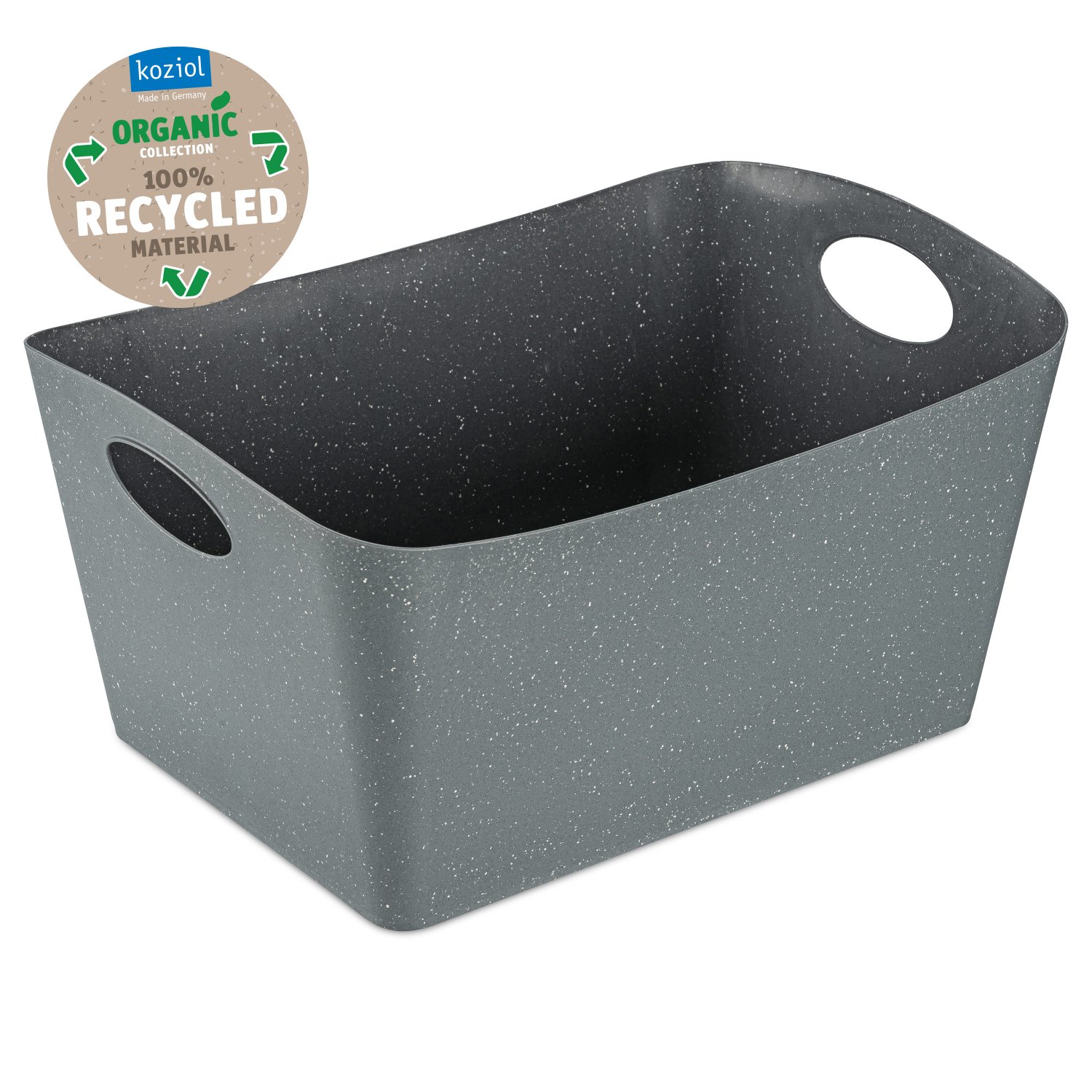 Úložný box BOXXX L 15 l, přírodní šedá, Koziol