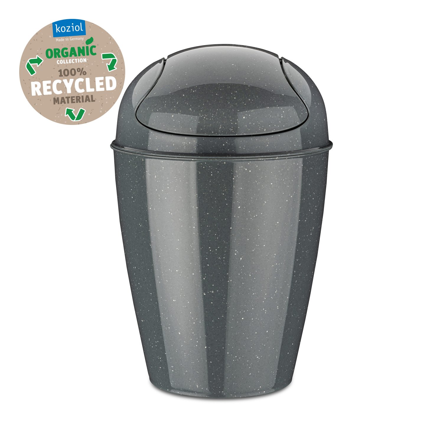 Odpadkový koš DEL S 5 l, přírodní šedá, Koziol