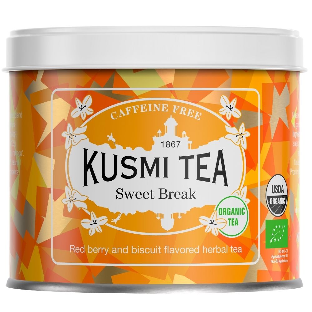 Kusmi Tea Bylinný čaj SWEET BREAK Kusmi Tea plechovka 100 g
