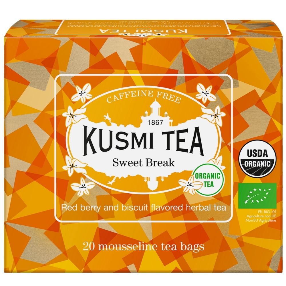 Kusmi Tea Bylinný čaj SWEET BREAK Kusmi Tea 20 mušelínových sáčků