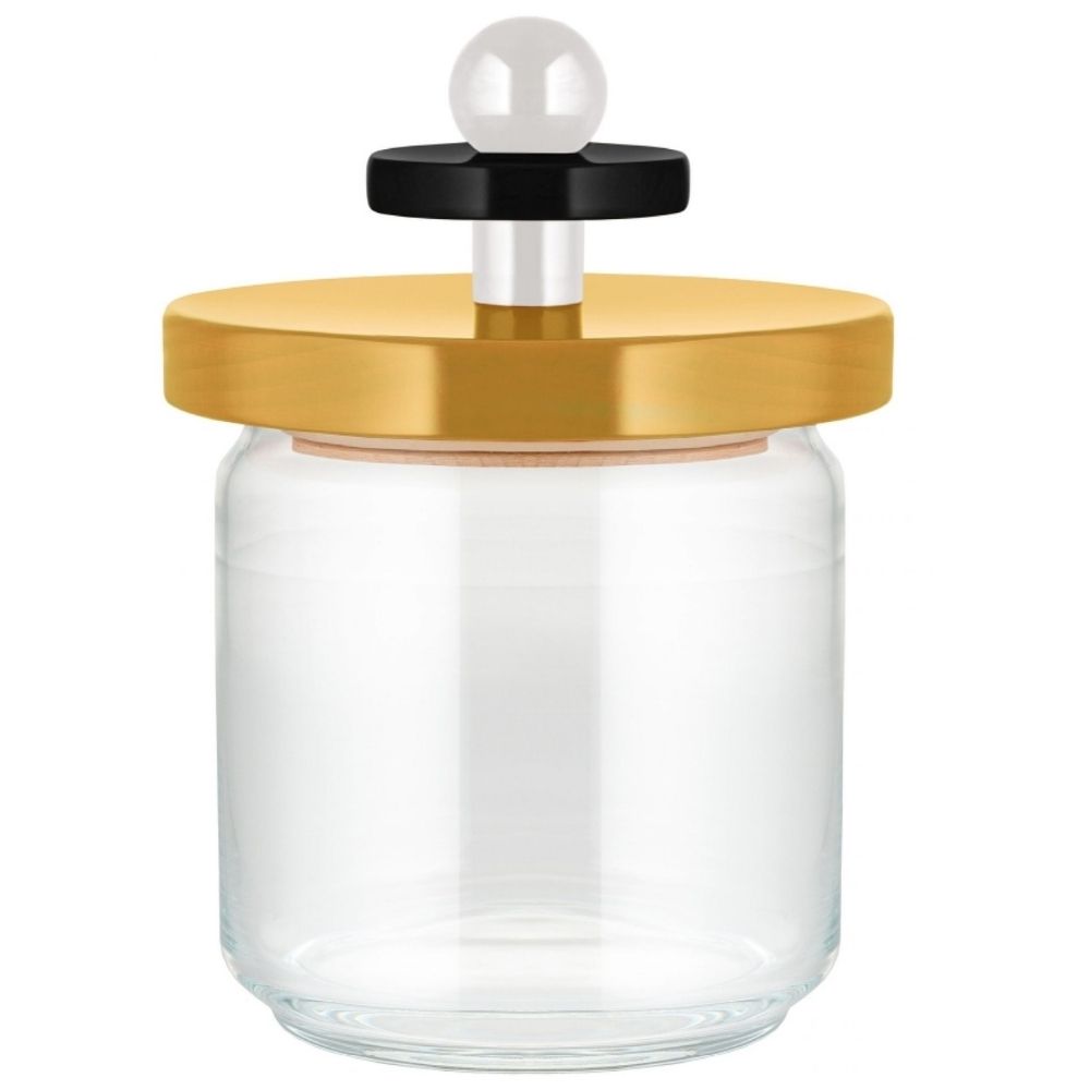 Dóza na potraviny 100 COLLECTION 750 ml, žlutá, sklo, Alessi