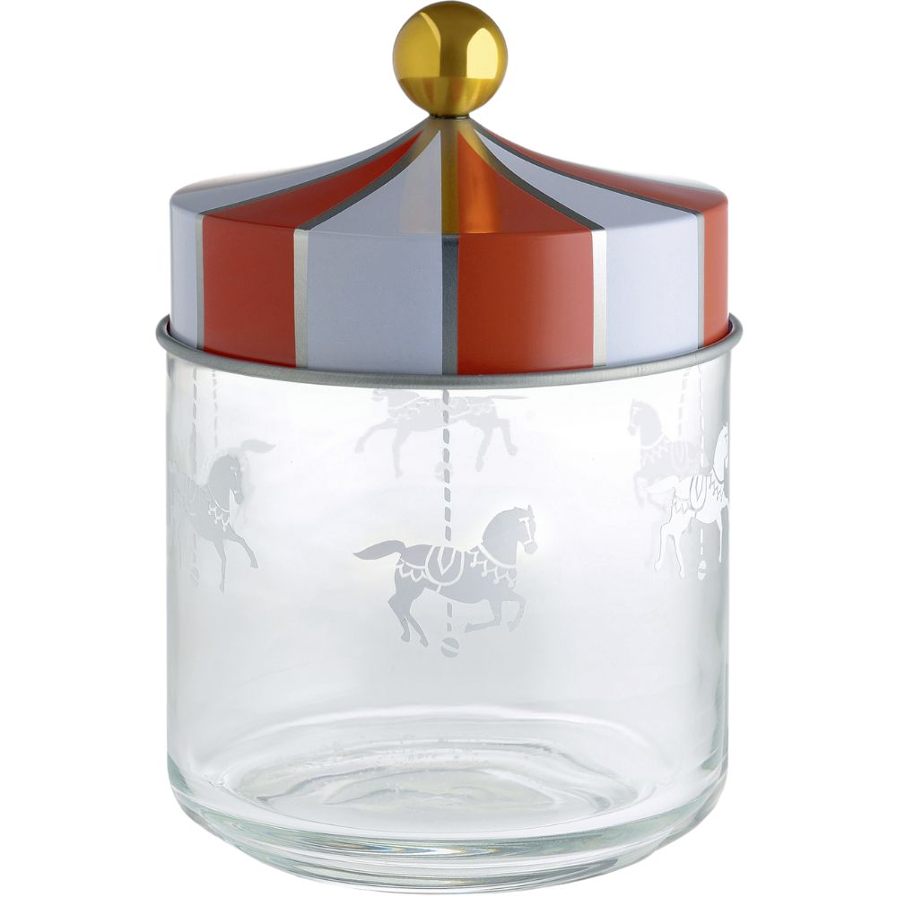 Dóza na potraviny CIRCUS 750 ml, čirá, Alessi