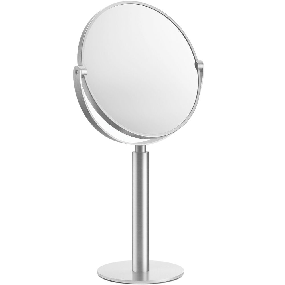 Kosmetické zrcadlo FELICE 18 cm, stolní, matná, nerezová ocel, Zack