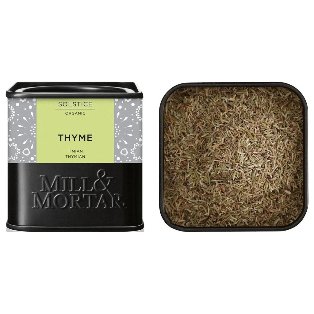 Mill & Mortar Bio tymián 25 g, krájený, Mill & Mortar