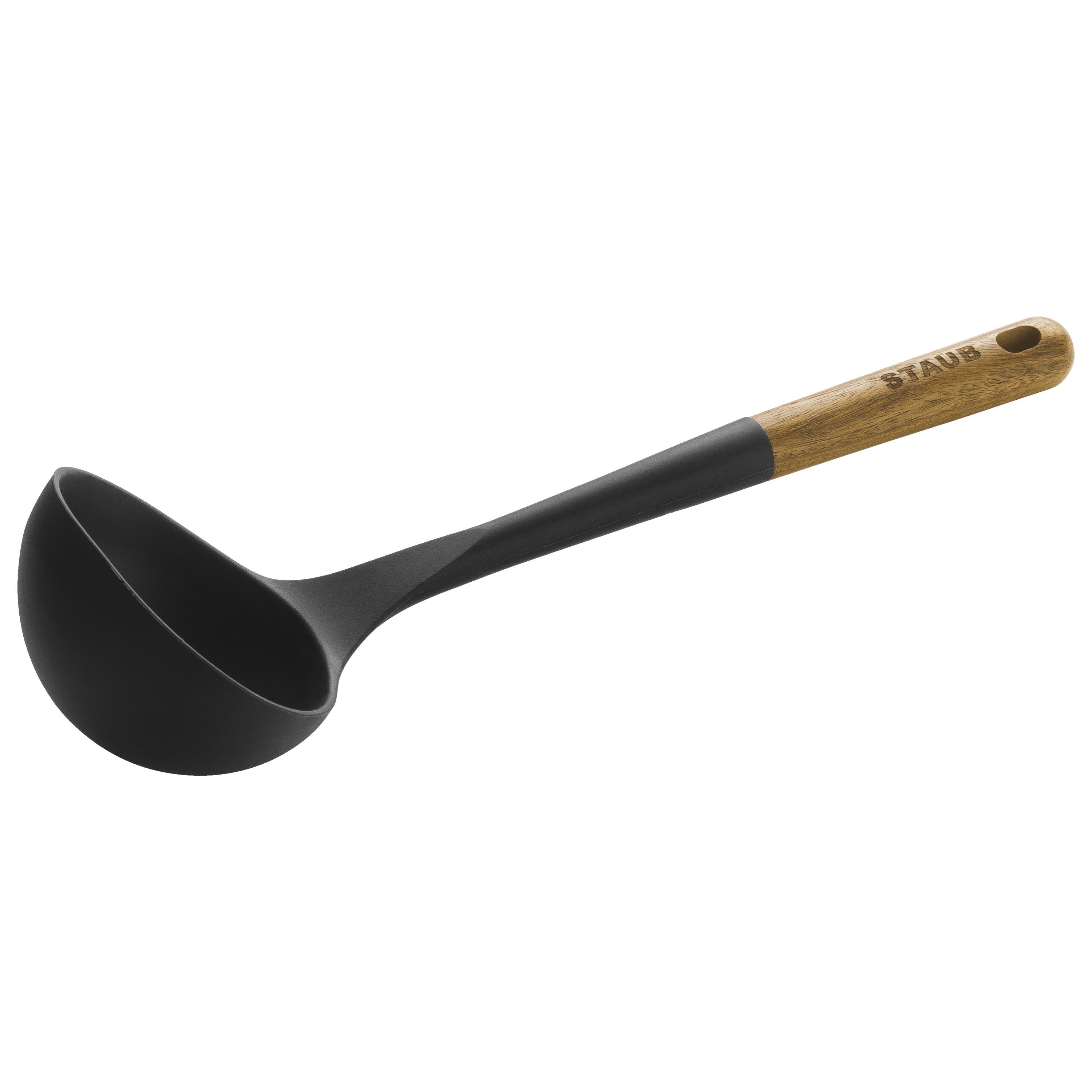 Staub Naběračka 31 cm, hnědá, silikon, Staub