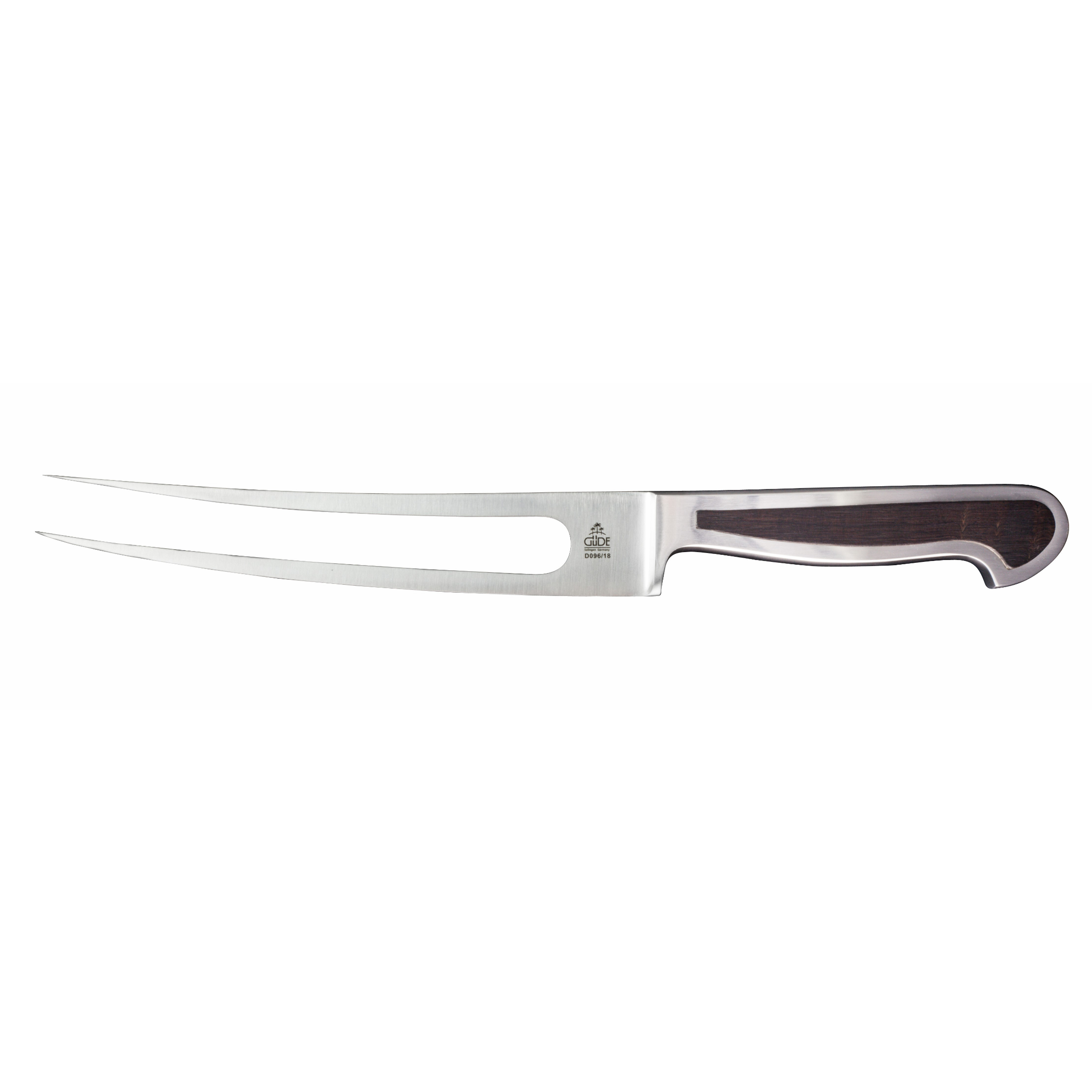 Güde Solingen Vidlička na maso DELTA GRENADILL 18 cm, hnědá, Güde