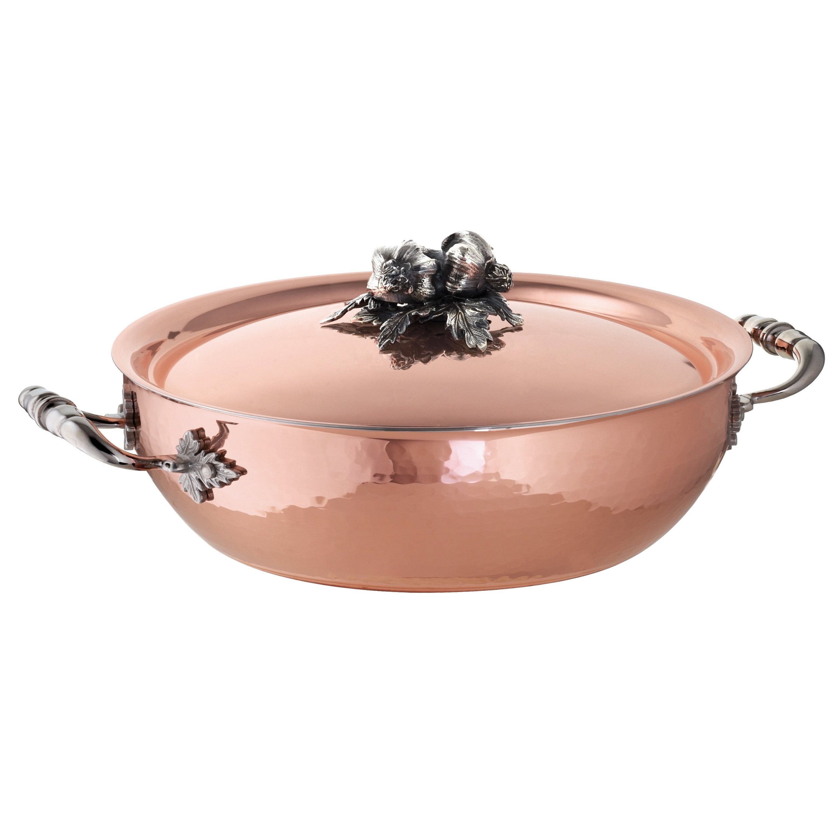 Nízký kastrol OPUS CUPRA 28 cm, měď, Ruffoni