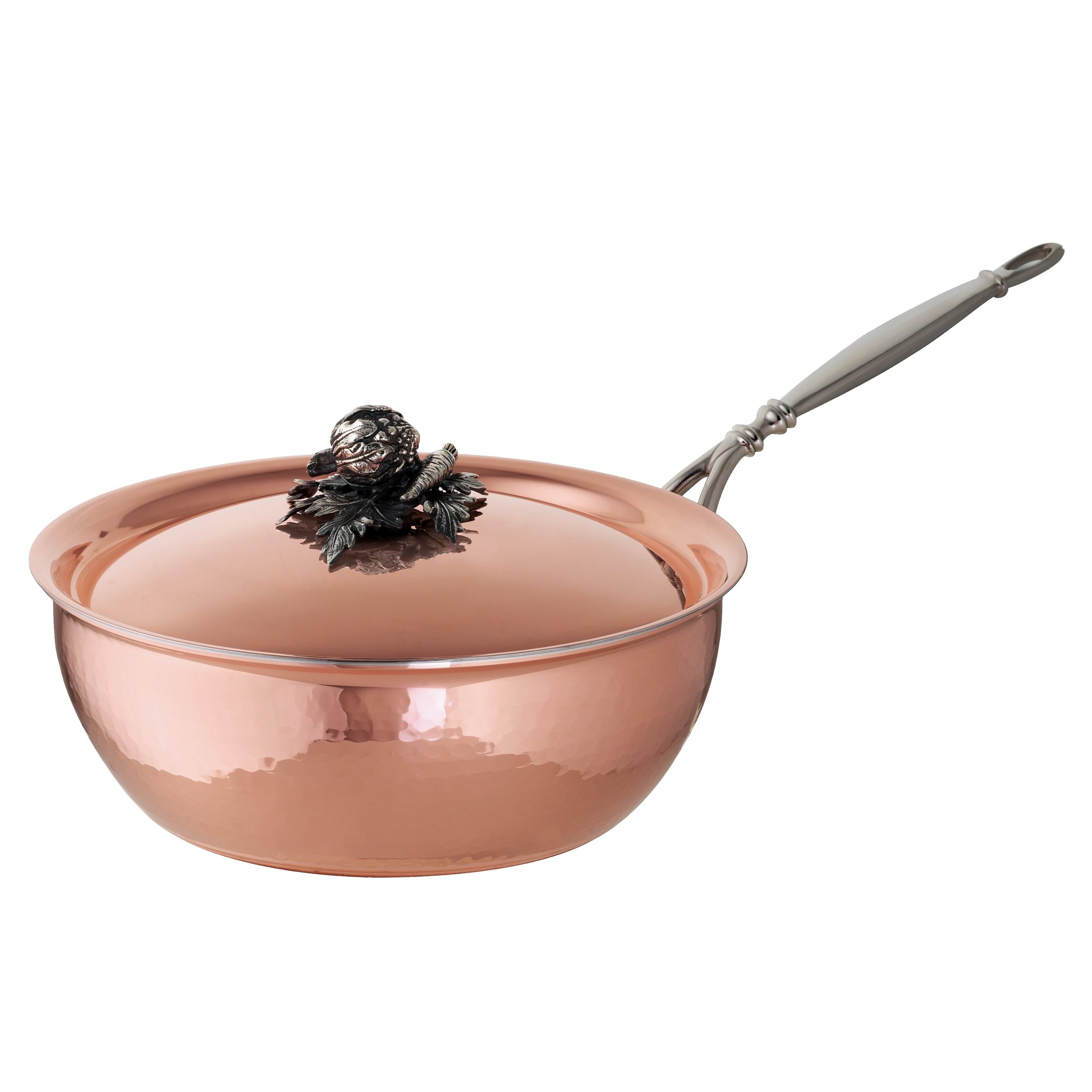 Hluboká pánev OPUS CUPRA 24 cm, měď, Ruffoni