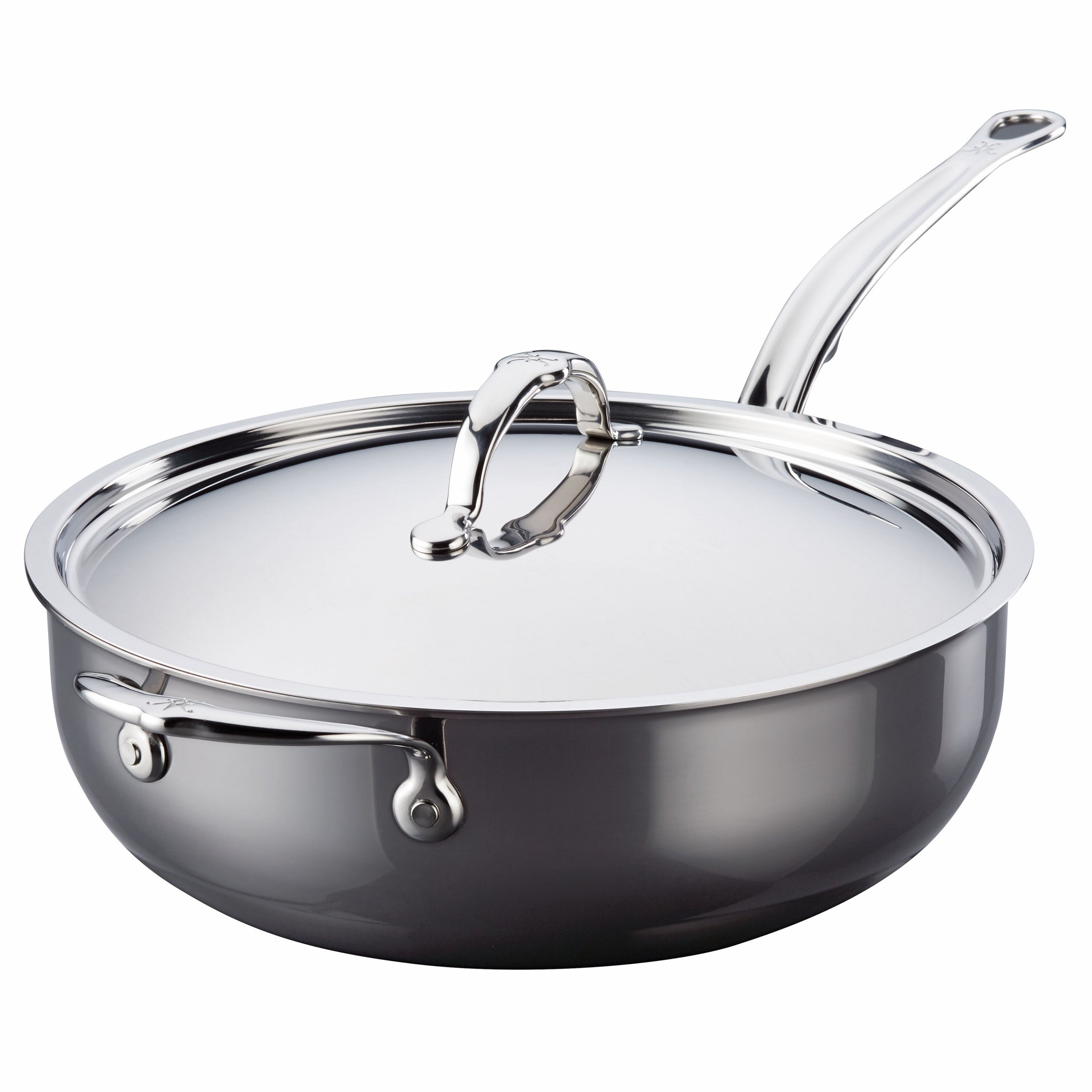 Hluboká pánev NANOBOND TITANIUM 28 cm, titan, Hestan