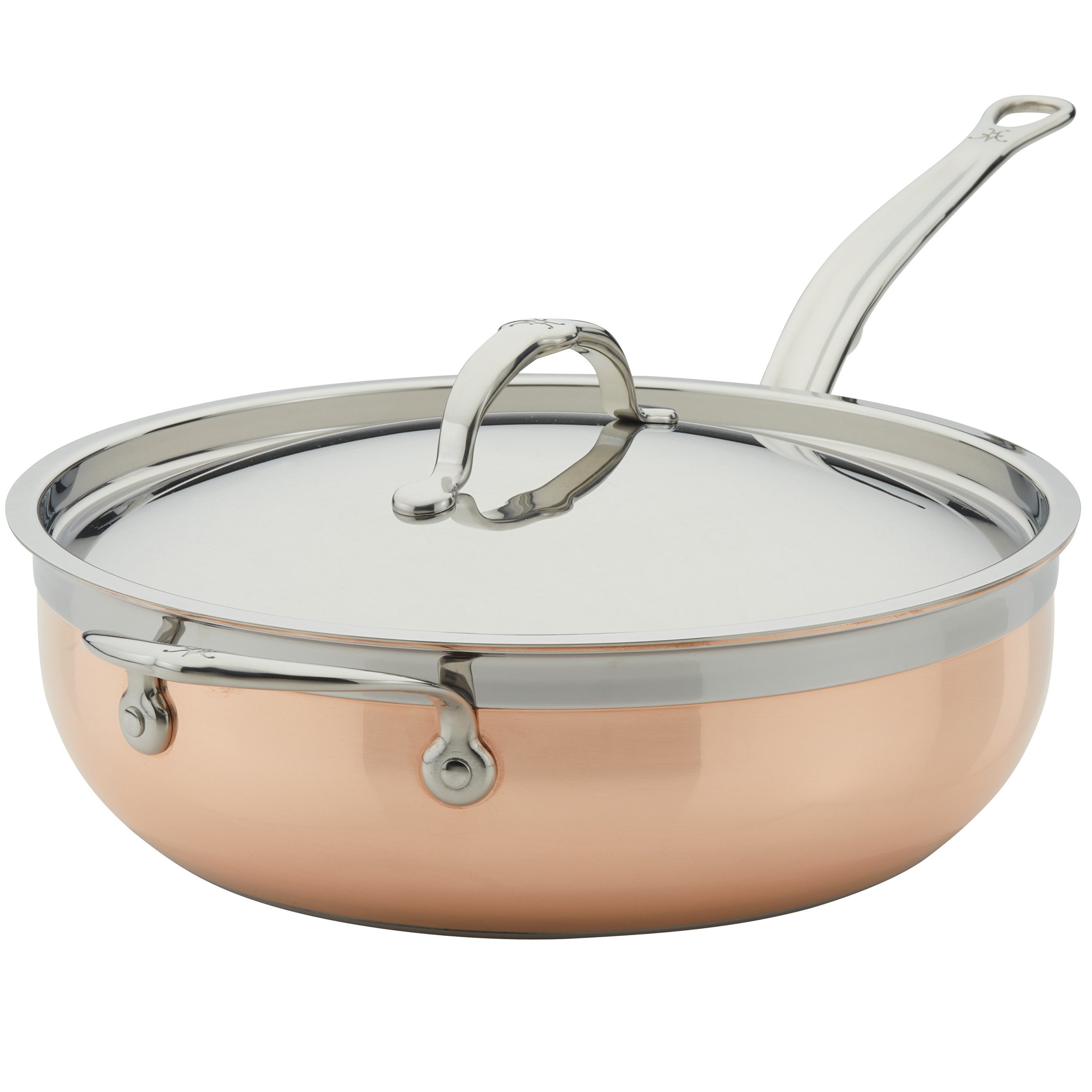 Hluboká pánev COPPERBOND 28 cm, měď, Hestan