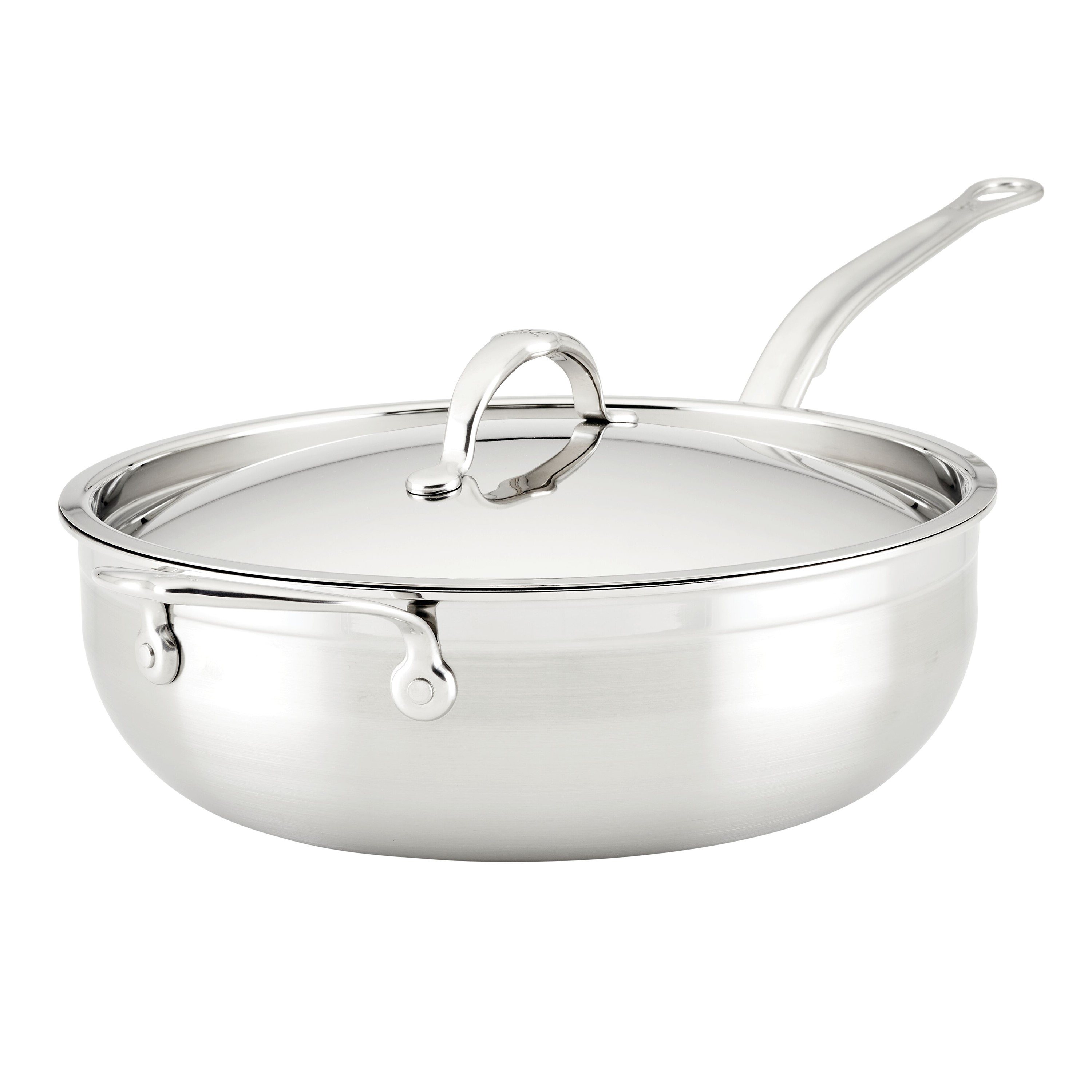Hluboká pánev PROBOND 28 cm, nerezová, Hestan