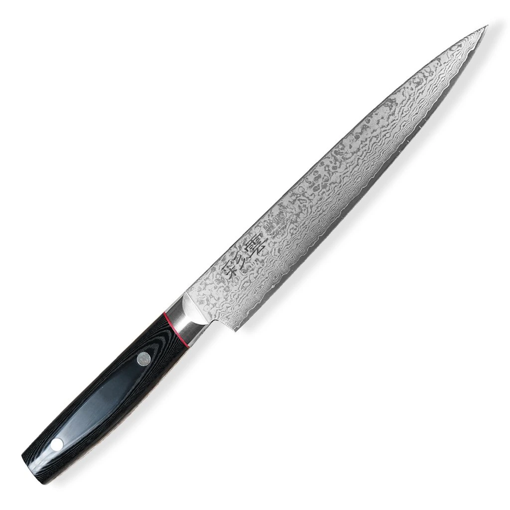 Plátkovací nůž KANETSUGU PRO-M 21 cm, černá, Dellinger