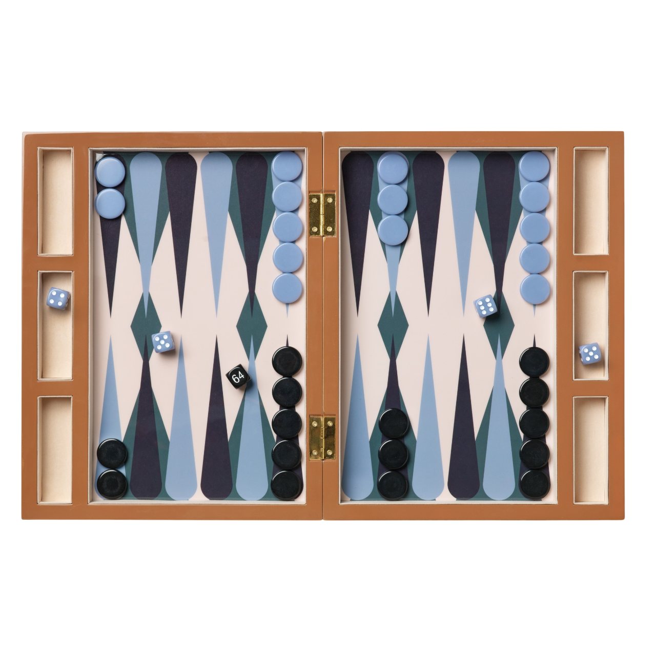 Hra Backgammon, lakovaná, Printworks