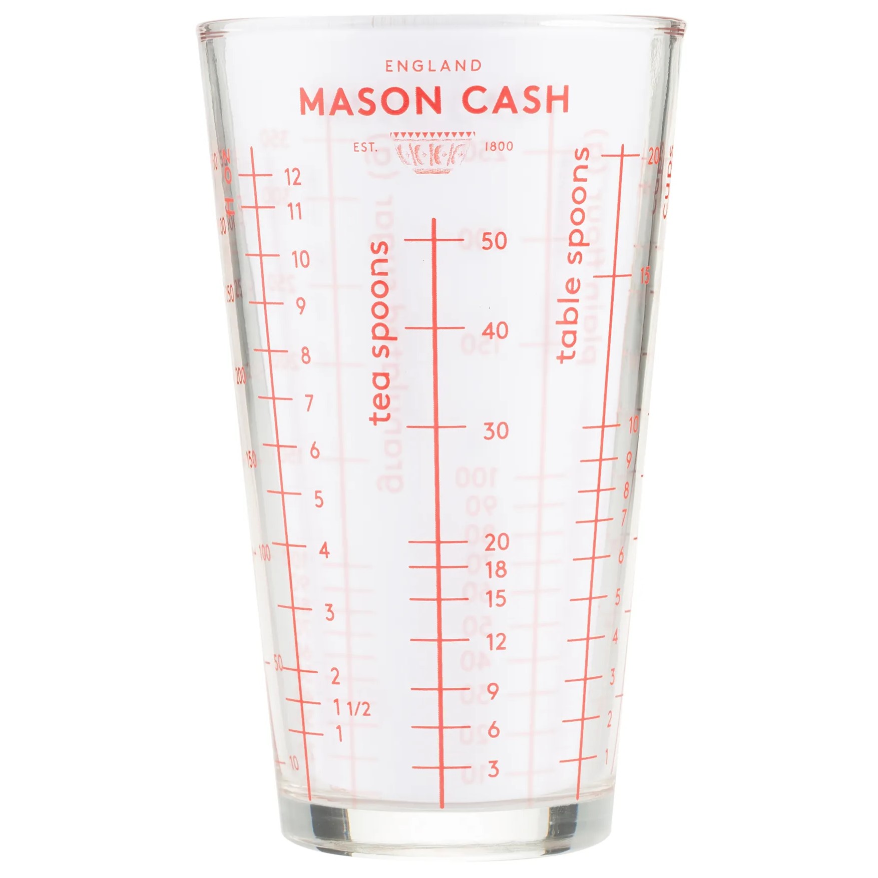 Kuchyňská odměrka CLASSIC 300 ml, sklo, Mason Cash