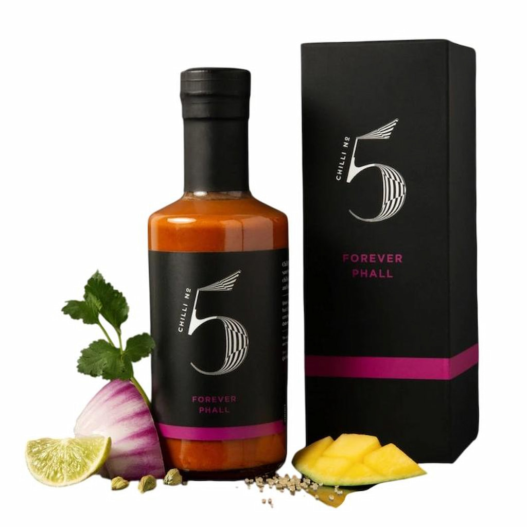 Gurmánská chilli omáčka FOREVER PHALL 200 ml, Chilli No5