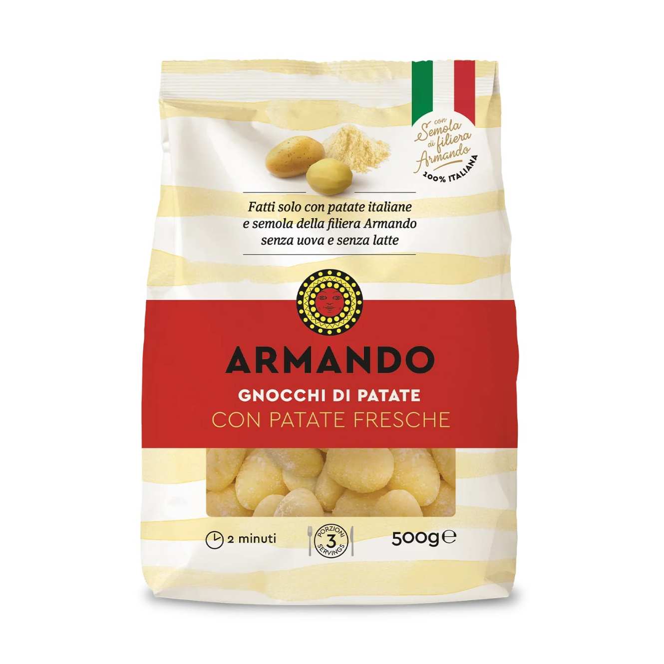 Bramborové gnocchi 500 g, ARMANDO