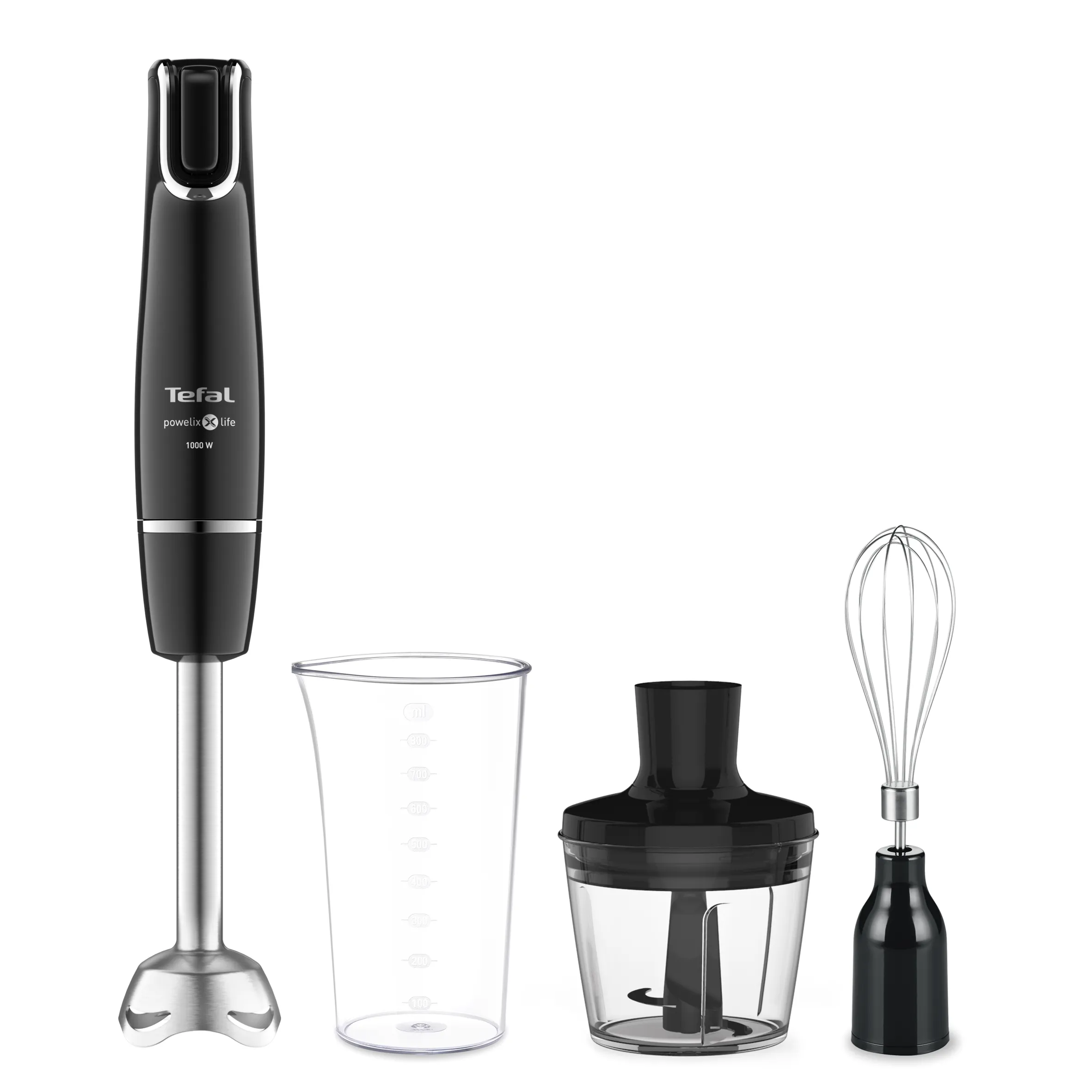 Tefal Tyčový mixér INFINY FORCE HB943838, černá, Tefal