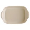 Zapékací mísa 42 x 27 cm, krémová Clay, Emile Henry