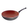 Nepřilnavá pánev Wok O 28 cm s povrchem thermosensitive °SensoRed® Fissler