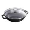 Wok 30 cm, litina, Staub