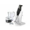Tyčový mixér Bamix SwissLine M200 černý + Multifunkční krouhač Bamix SliceSy