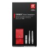 Manikúra TWINOX® DAUPHINE, sada 3 ks, červená, ZWILLING