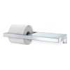 Držák na toaletní papír MENOTO  leštěný nerez/sklo Blomus