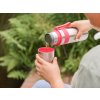 B30 8001 001 BODDELS Isolierflasche HEET 500ml Himbeerrot Eingiessen