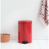 pedalovy odpadkovy kos newlcon brabantia zarive cerveny 20 l 5