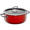 Kastrol Fusiontec Compact WMF 24 cm červený