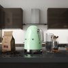 Rychlovarná konvice s regulací teploty KLF04PBEU 1,7 l, pastelově zelená, SMEG