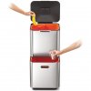 Koše na tříděný odpad TOTEM MAX 30060 Joseph Joseph 60 l nerez