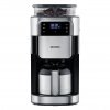 Kávovar na překapávanou kávu KA 4814 1 l, s mlýnkem a termokonvicí, černá, Severin