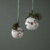 Vánoční ozdoba HAMMERSHOI 2019, bílá, Kähler