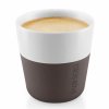 Termohrnek na espresso 80 ml, sada 2 ks, čokoládová, Eva Solo