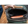 Gril na dřevěné uhlí M 38 cm,  + pojízdný stojan Nest®, zelená, Big Green Egg