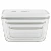 Vakuovací dózy na potraviny FRESH & SAVE, sada 3 ks, bílá, sklo, Zwilling