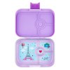 Bento box PANINO 4 fialová / Paříž, 750 ml, Yumbox