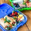 Bento box PANINO 4 mořsky modrá / polární medvěd, 750 ml, Yumbox