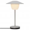 Přenosná stolní lampa ANI MINI 21 cm, LED, satelitní šedá, hliník, Blomus
