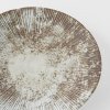 Jídelní talíř ICE WHITEWASH 24 cm, bílá, keramika, MIJ