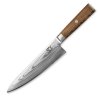 Kuchařský nůž SOK COCOBOLO WHITE DAMASCUS 21 cm, hnědá, Dellinger