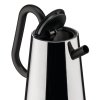 Rychlovarná konvice TORU 1,7 l, stříbrná / černá, nerezová ocel, Alessi