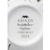 Hrnek HAMMERSHOI SUMMER - FORGET ME NOT 330 ml, bílá, porcelán, Kähler