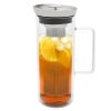 Čajová konvice s infuzérem SAN REMO 1 l, čirá, sklo, Bredemeijer