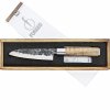 Santoku nůž VG10 14 cm, hnědá, Forged