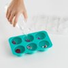 Forma na ledové kostky 20 cm, tyrkysová, silikon, Lékué